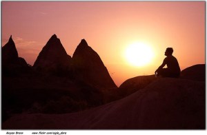 You don't have to sit on a mountain to be able to do mindful meditation